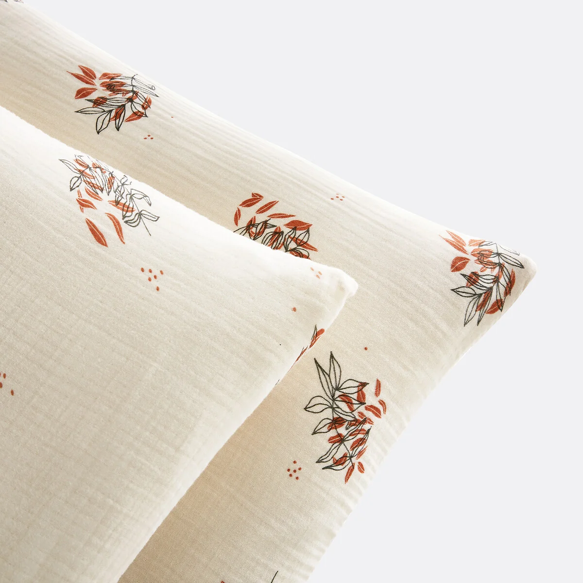 Monceaux Floral 100% Cotton Muslin Pillowcase – image 3