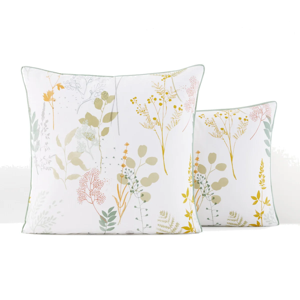 Herbarium Floral 100% Cotton Percale 200 Thread Count Pillowcase – image 1