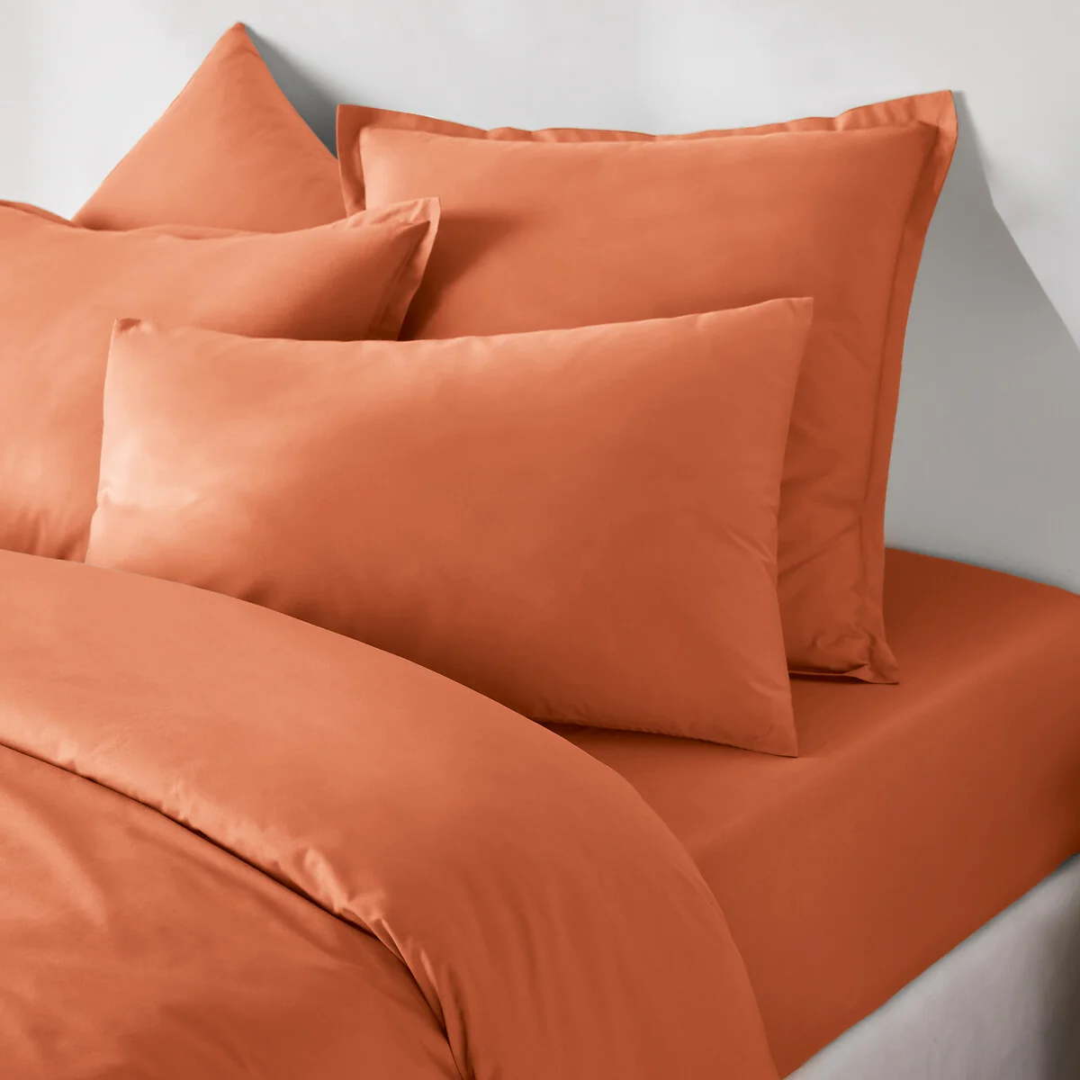 Best Quality Plain 100% Cotton Percale 200 Thread Count Pillowcase – image 3