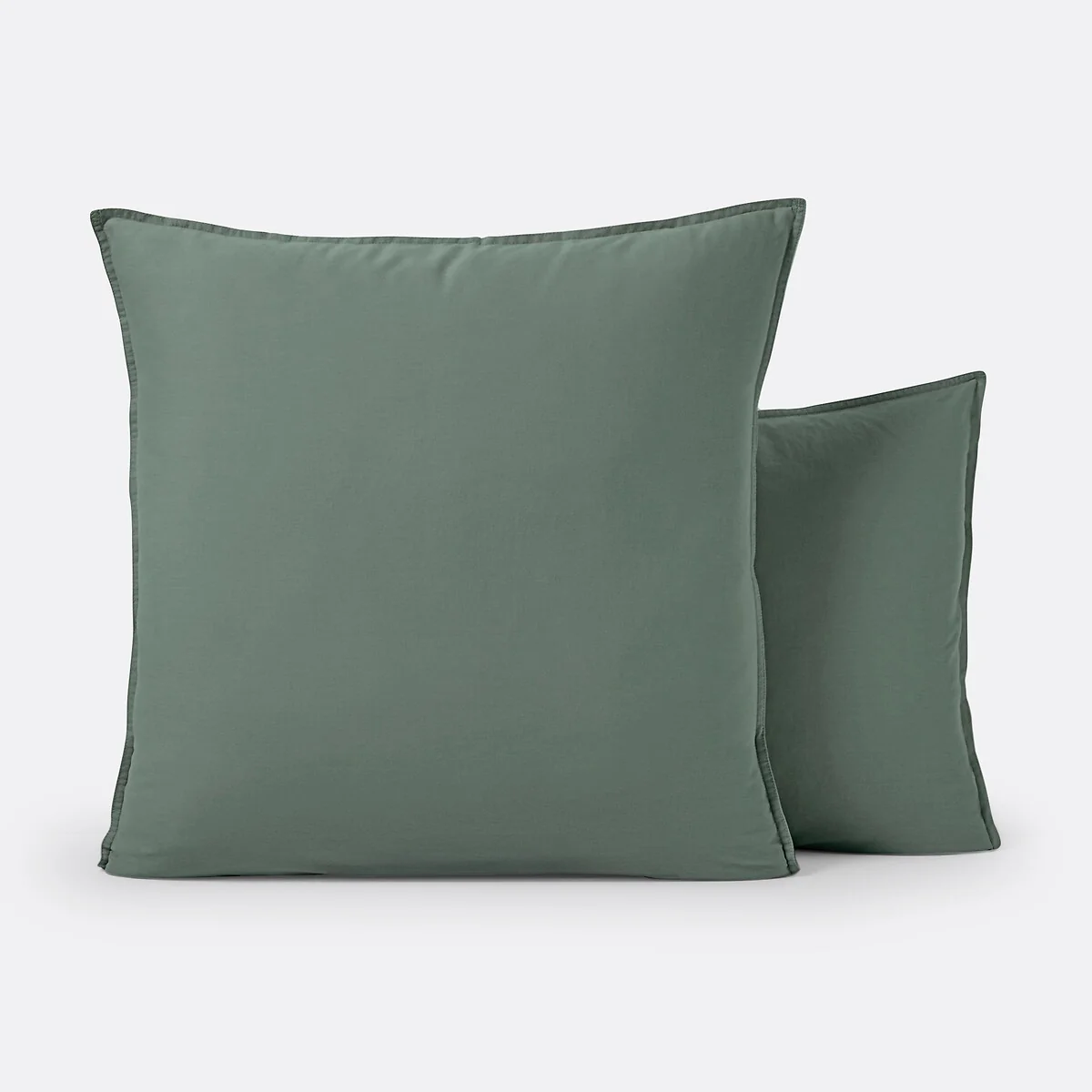 Scenario Plain 100% Washed Cotton Pillowcase – image 2