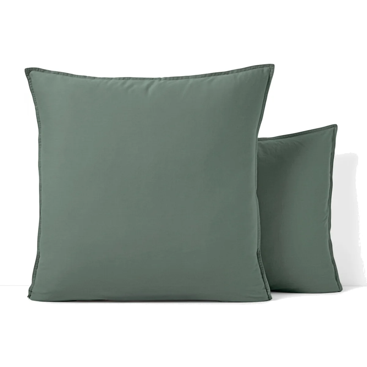 Scenario Plain 100% Washed Cotton Pillowcase – image 1