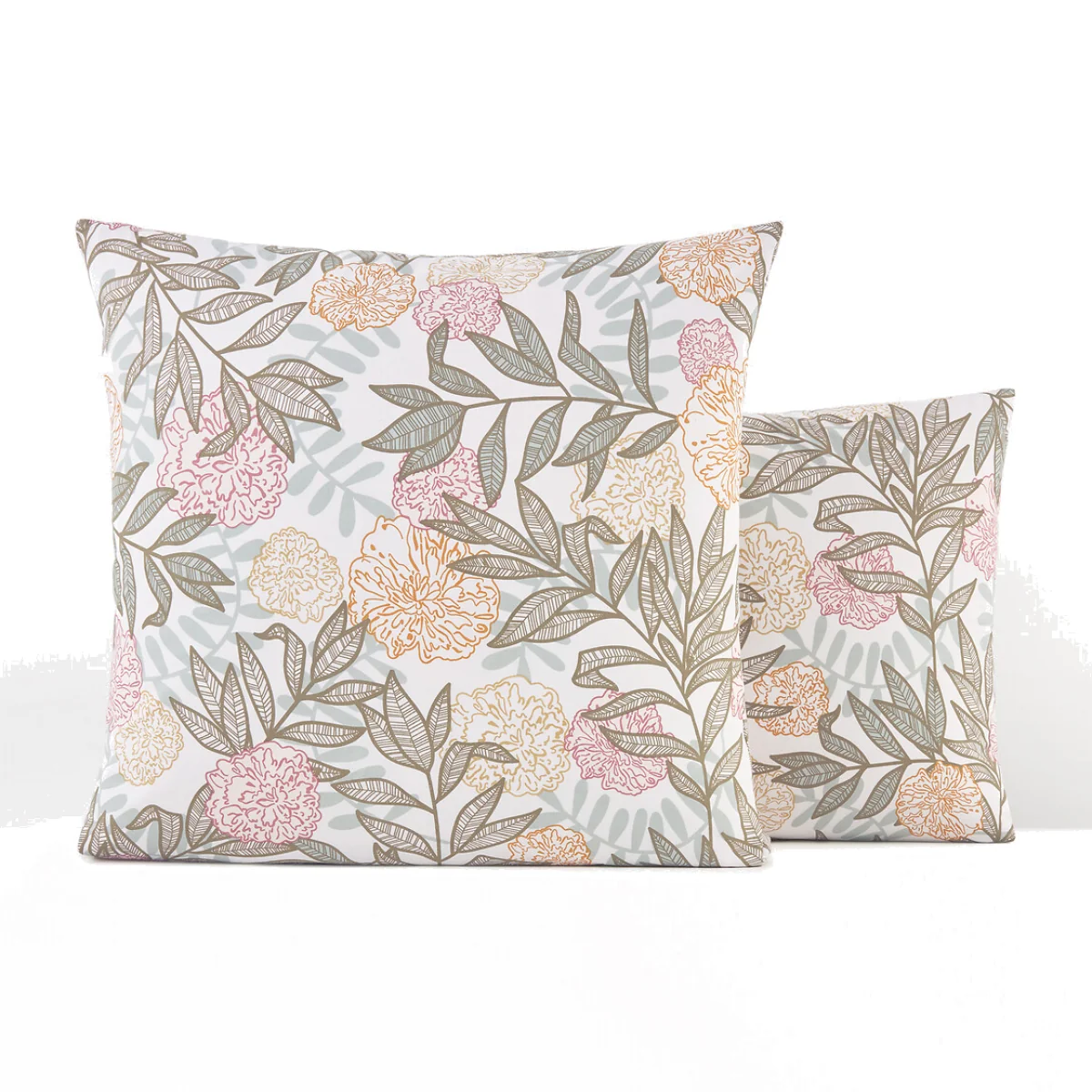 Dolce Floral 100% Cotton Percale 200 Thread Count Pillowcase – image 1