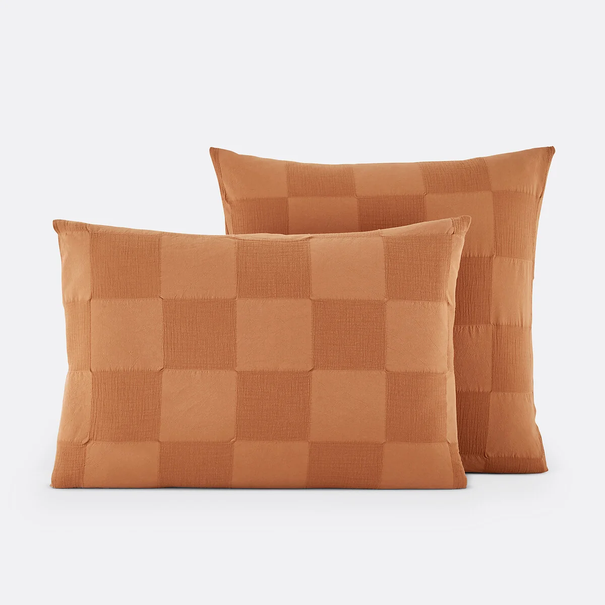 Agathe Checkerboard 100% Cotton Pillowcase – image 2