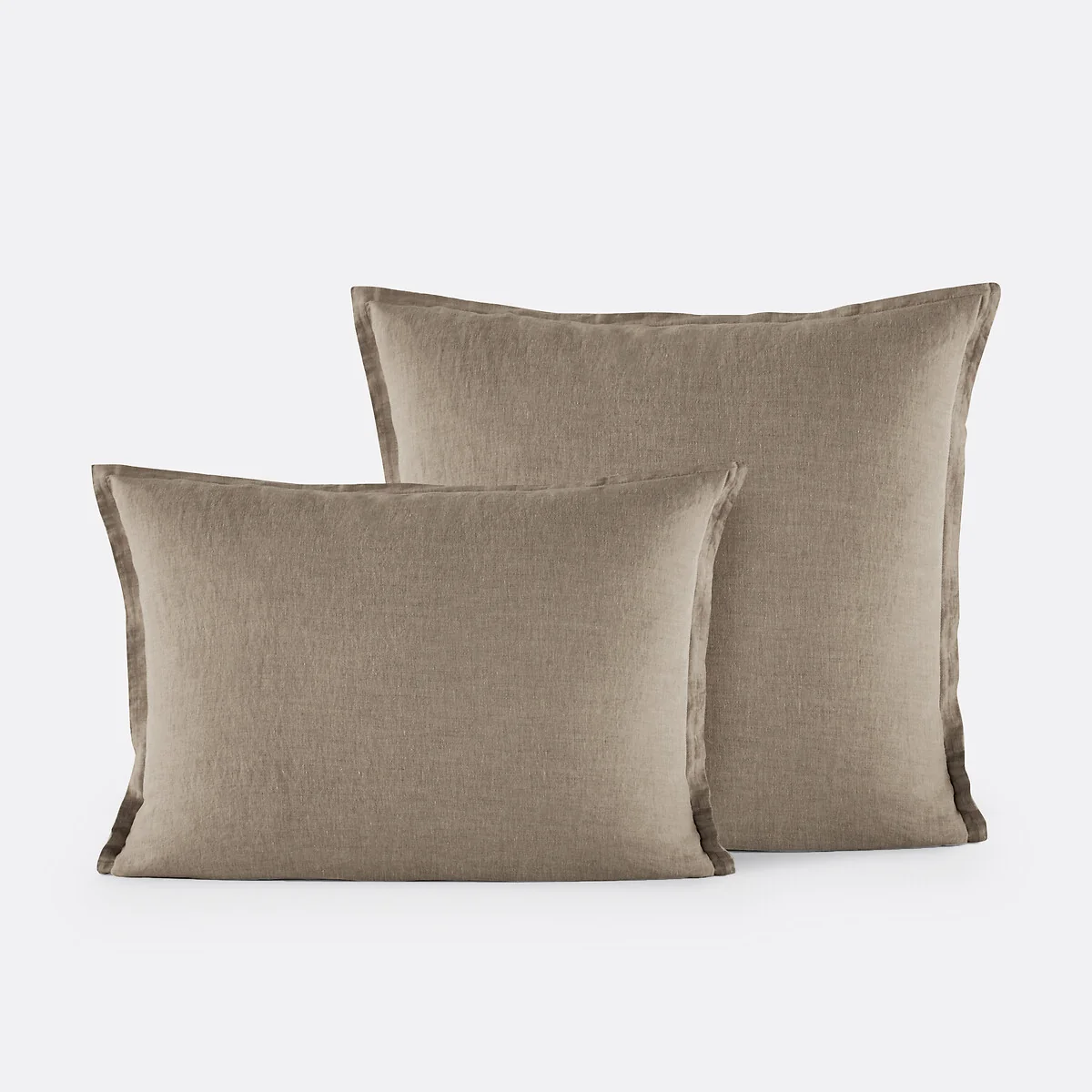 Linot Plain 100% Washed Linen Pillowcase – image 2