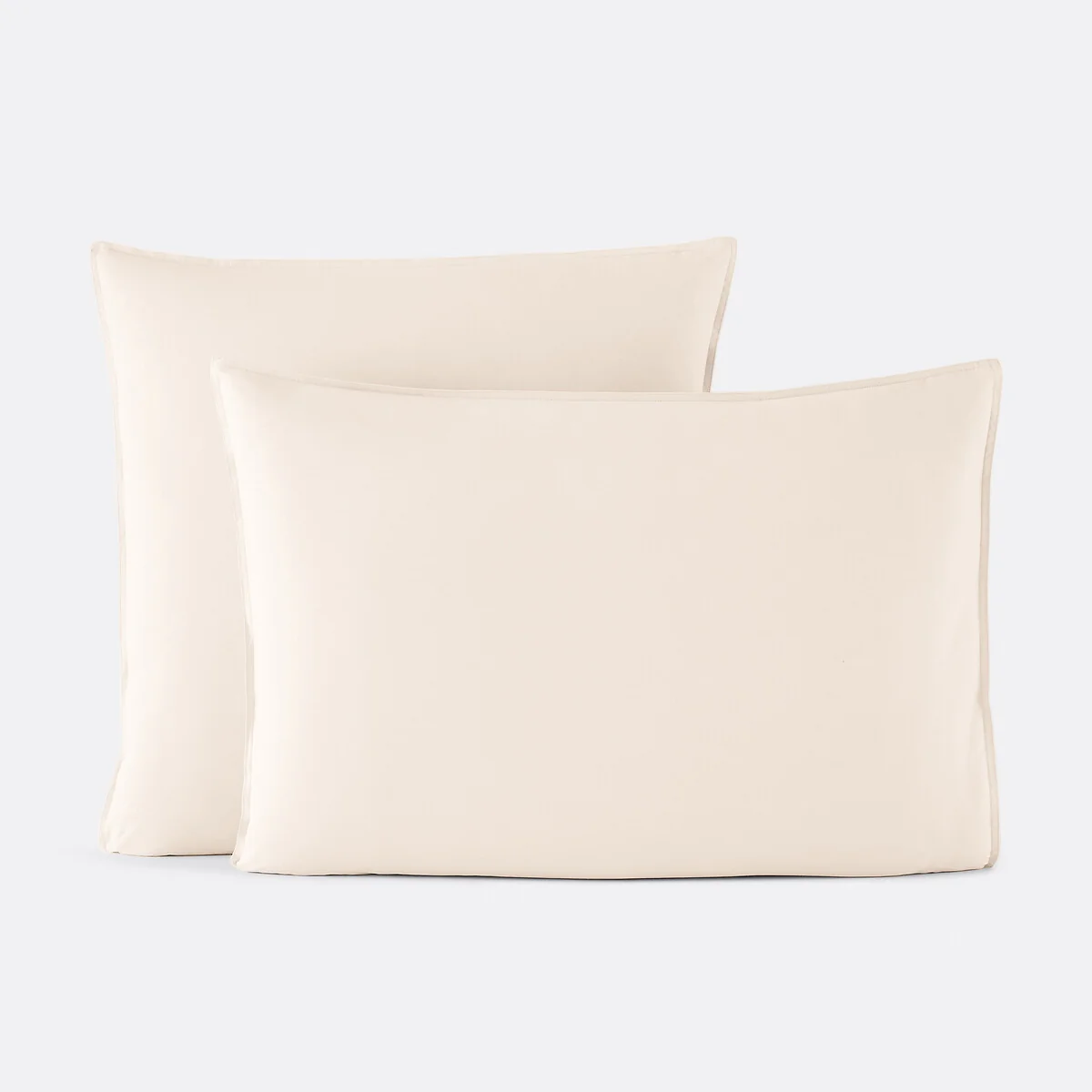 Scenario Plain 100% Washed Cotton Pillowcase – image 2