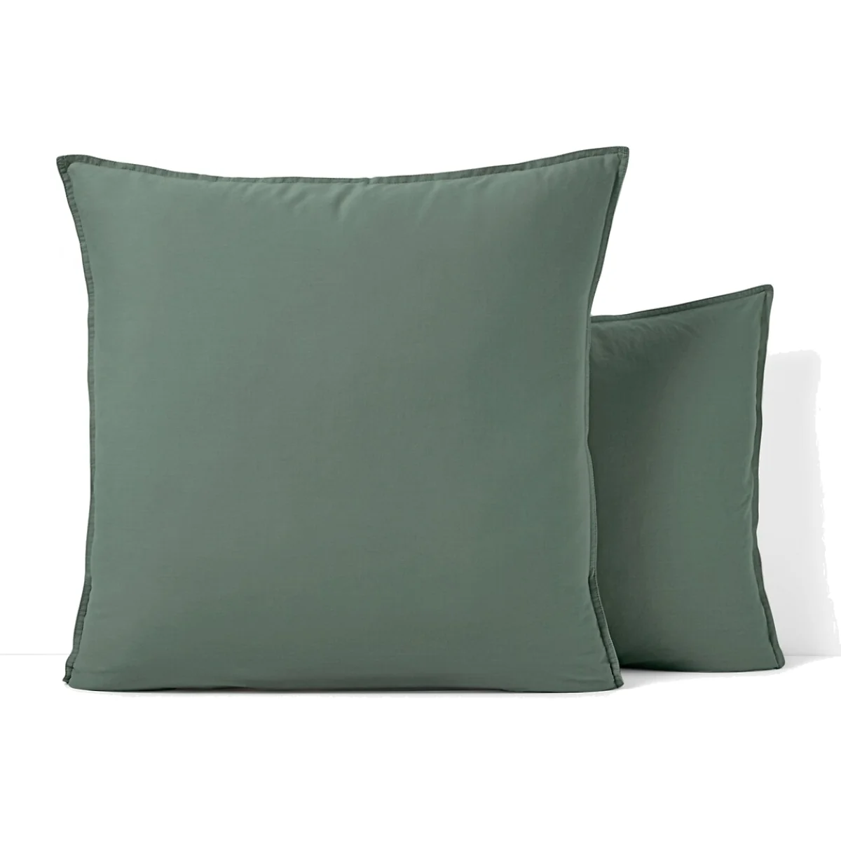 Scenario Plain 100% Washed Cotton Pillowcase – image 1