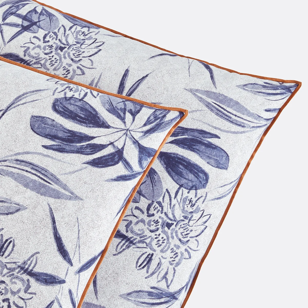 Mishima Tropical Floral 100% Cotton Percale 200 Thread Count Pillowcase – image 4