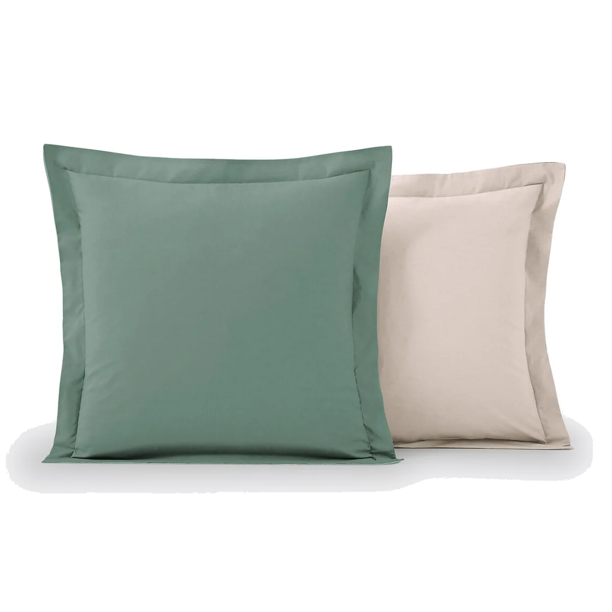 Two-Tone Cotton Pillowcase – image 1