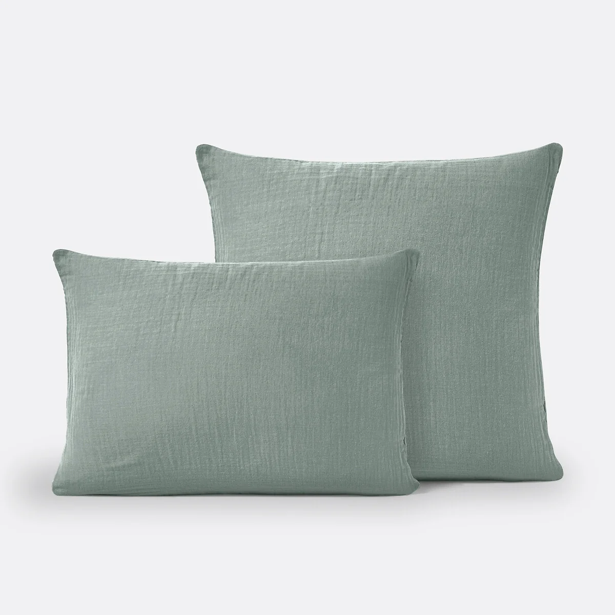 Kumla Plain 100% Cotton Muslin Pillowcase – image 2