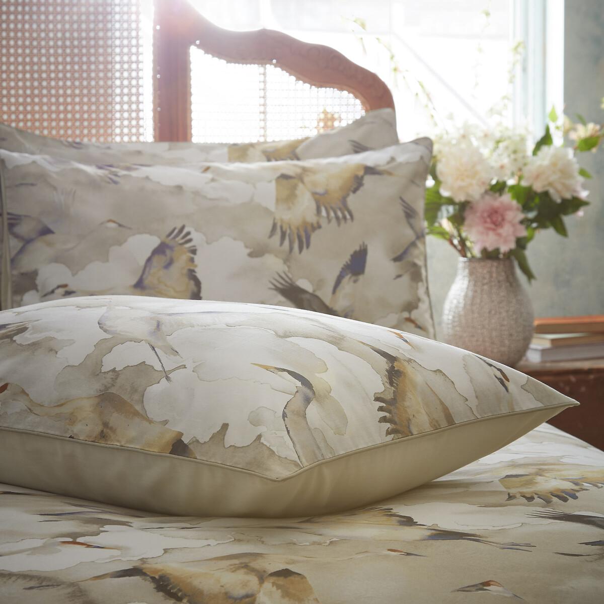 Flyway Elegant Crane 100% Cotton Pillowcase – image 2