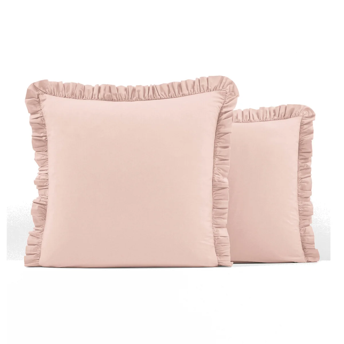 Ruffle 100% Washed Cotton Pillowcase – image 1