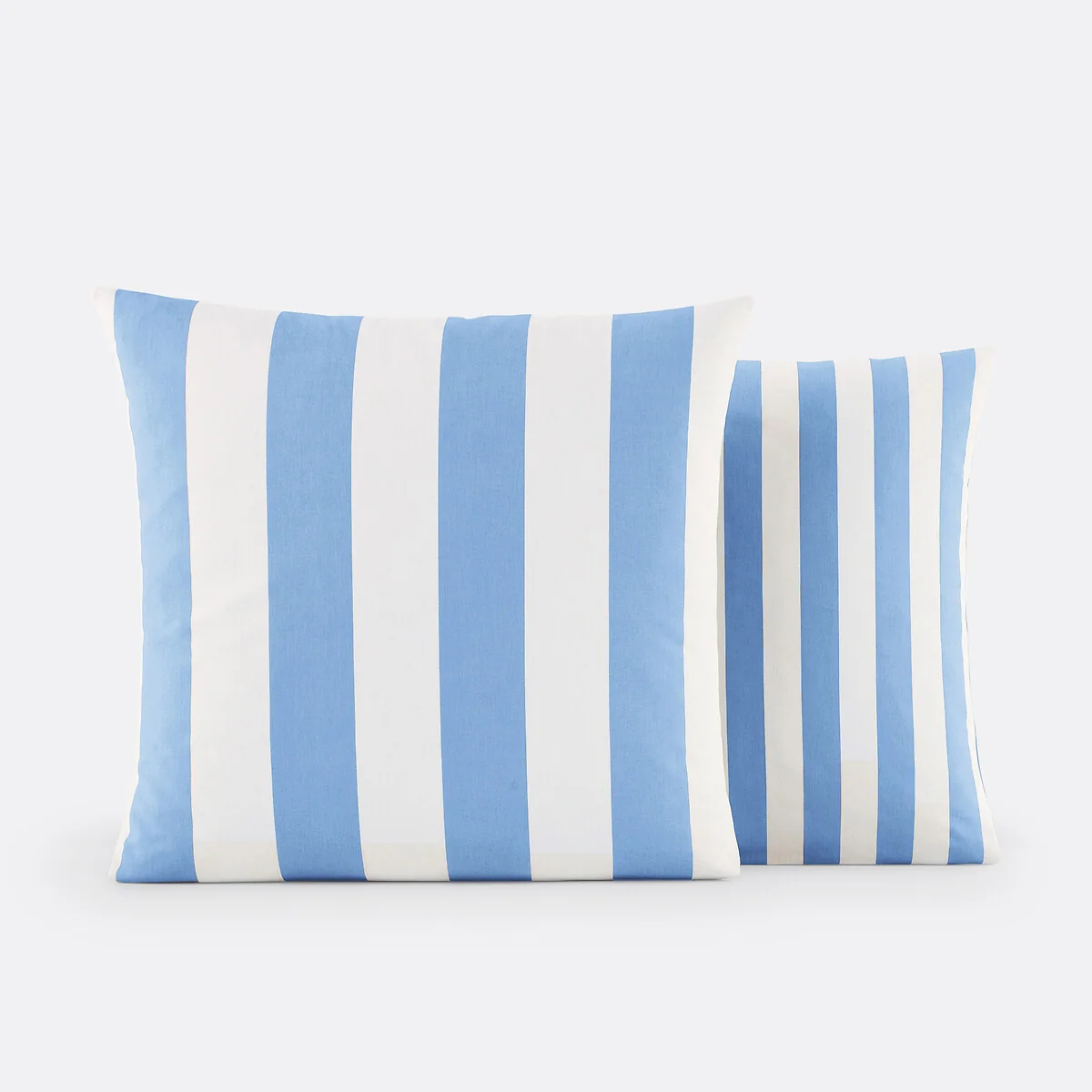 Hendaye Blue Striped 100% Cotton Pillowcase – image 4