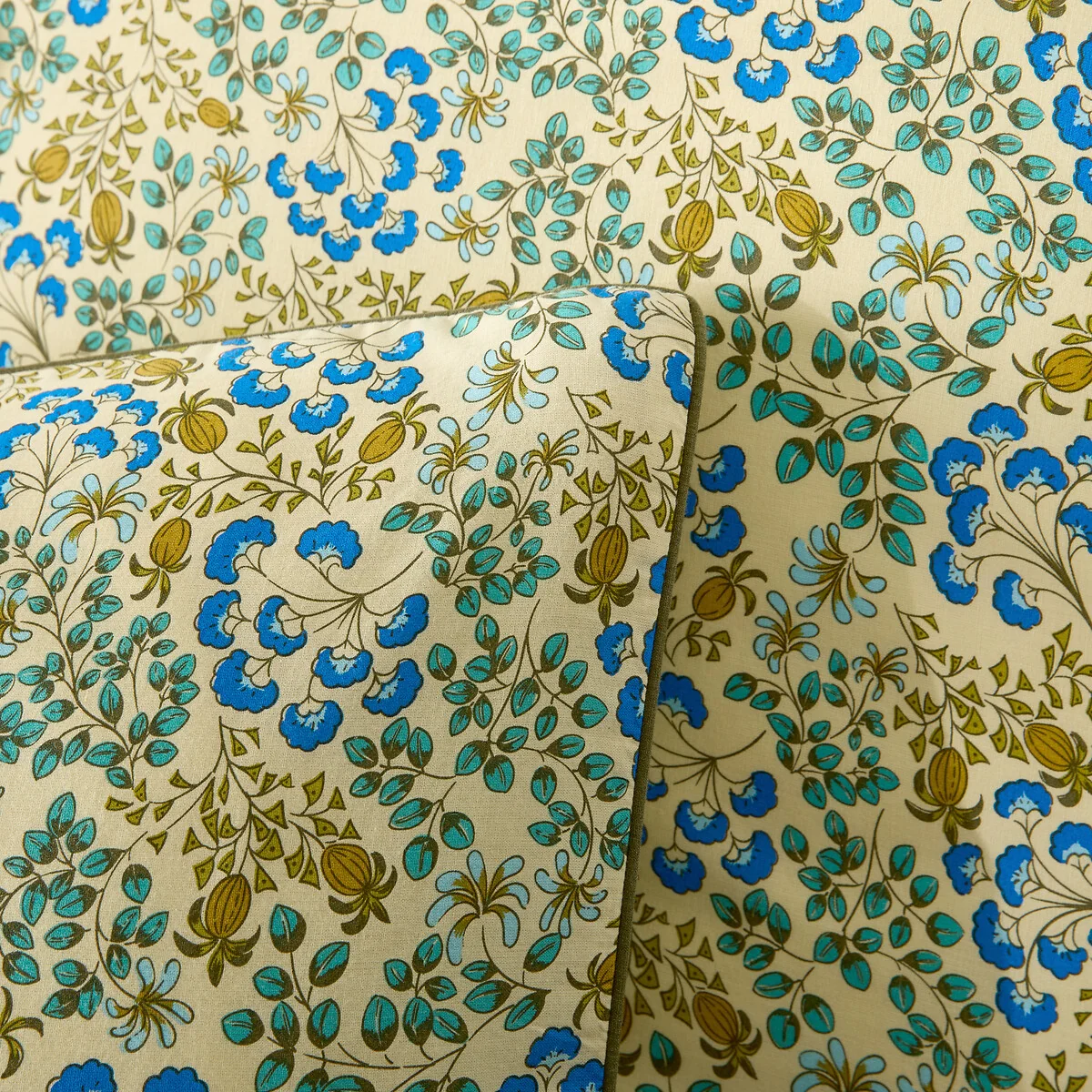 Hanoi Floral Print Washed Cotton Pillowcase – image 5