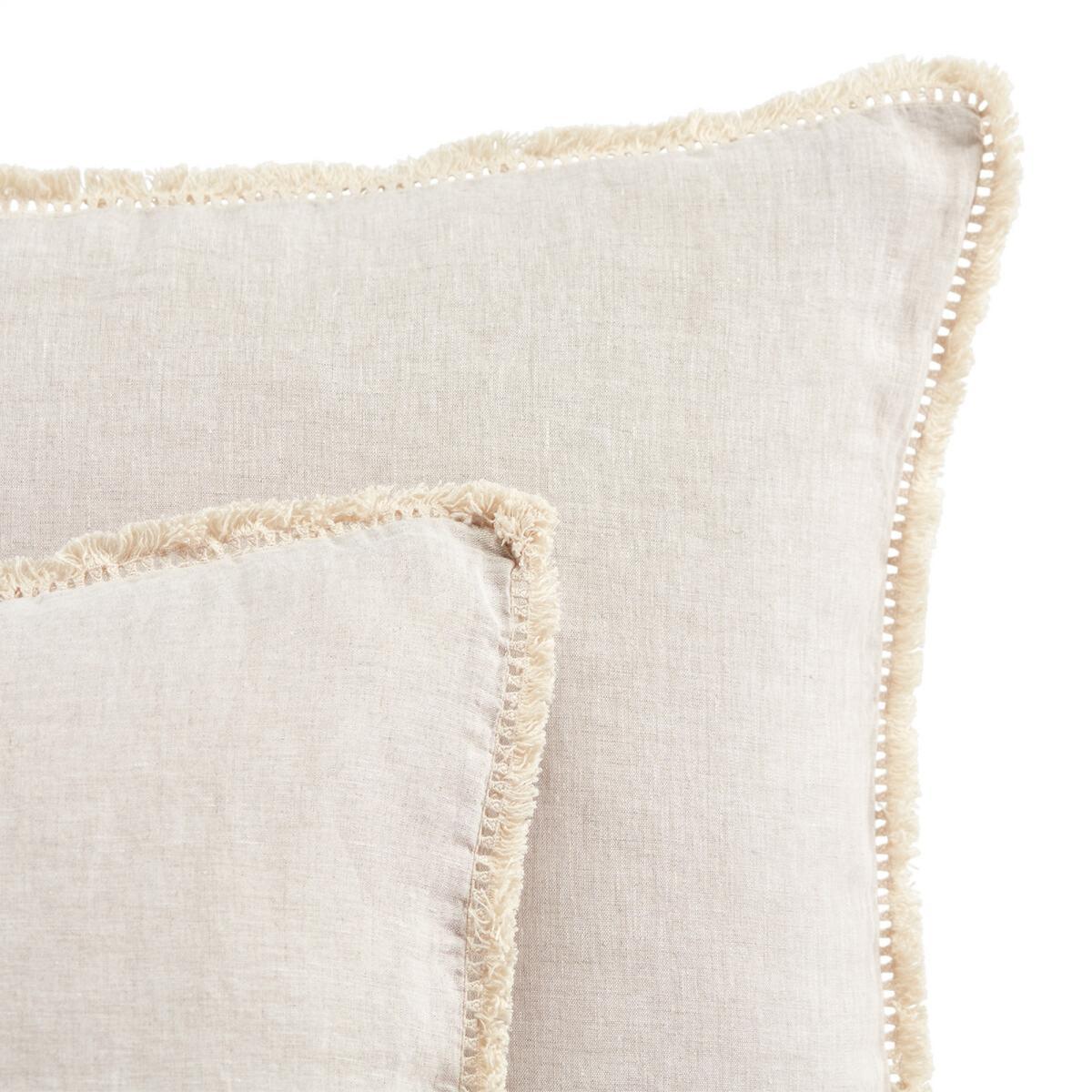 Franja Washed Linen Pillowcase – image 2
