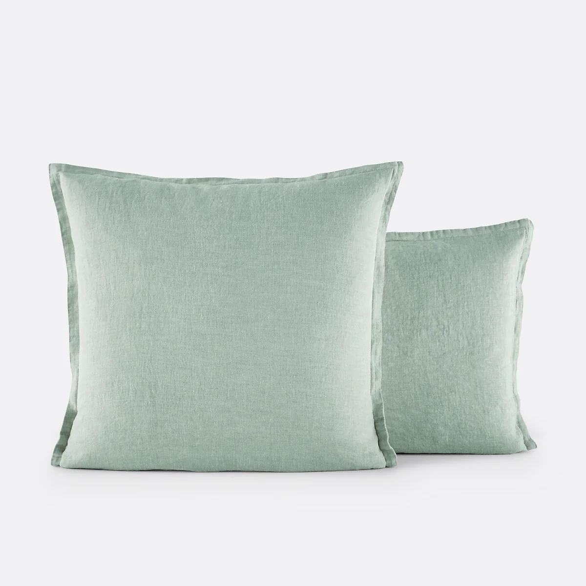 Linot Ruffle 100% Washed Linen Pillowcase – image 2