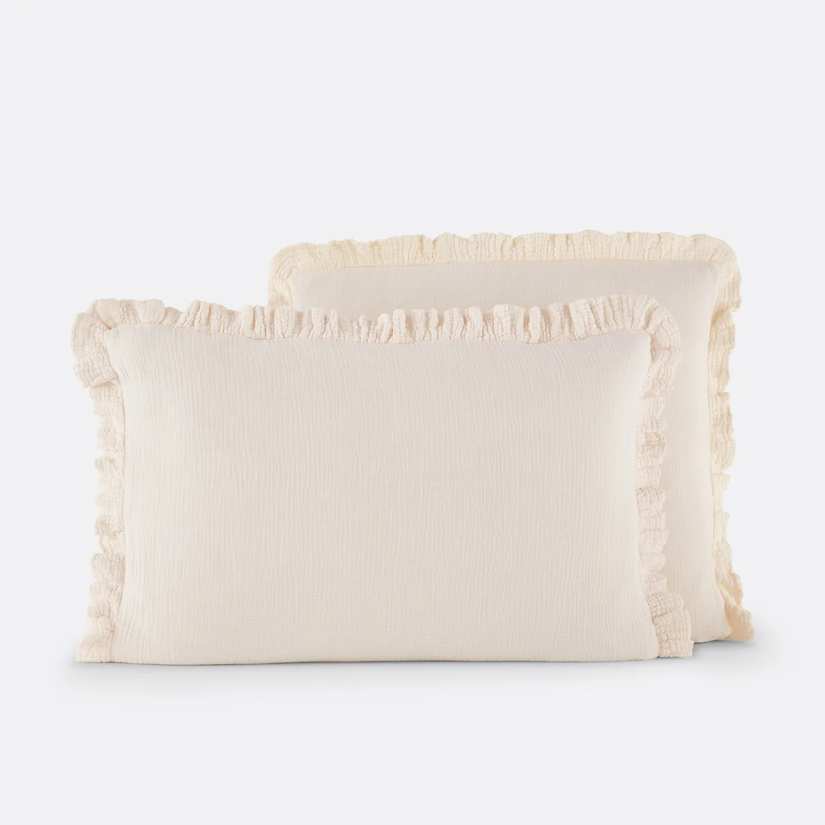 Kumla Plain 100% Cotton Muslin Pillowcase – image 2