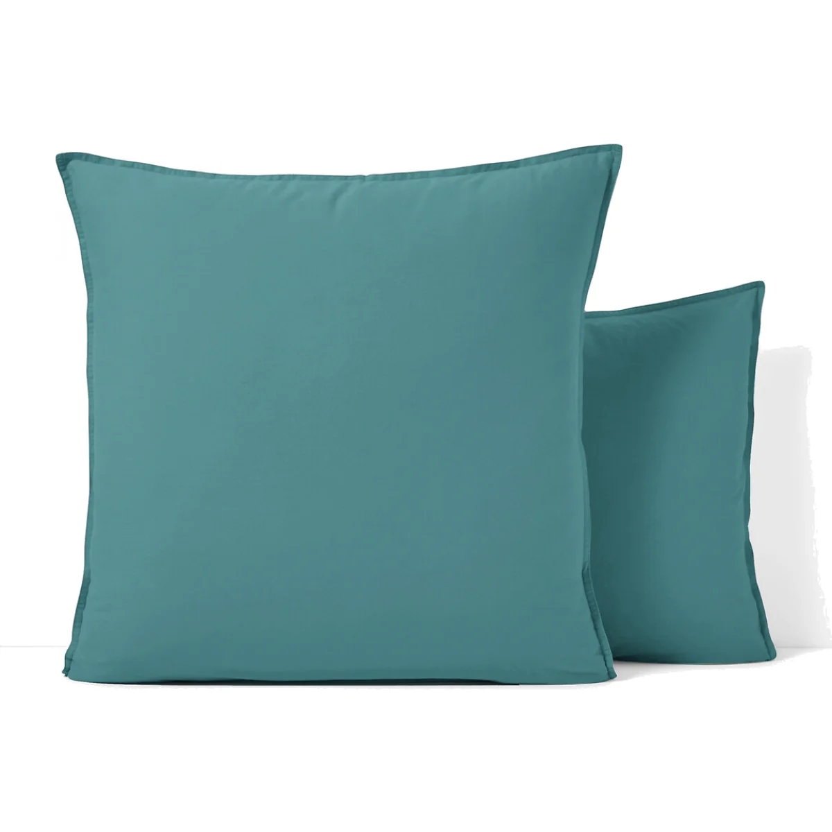 Scenario Plain 100% Washed Cotton Pillowcase – image 1