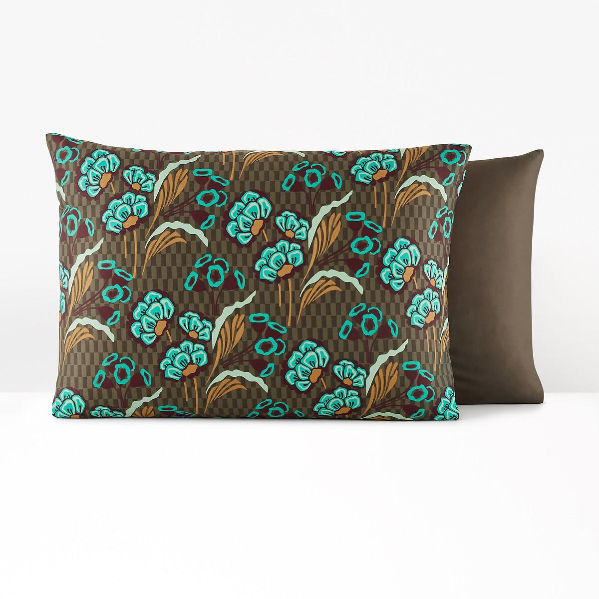 Gianni Floral 100% Cotton Satin 300 Thread Count Pillowcase – image 3