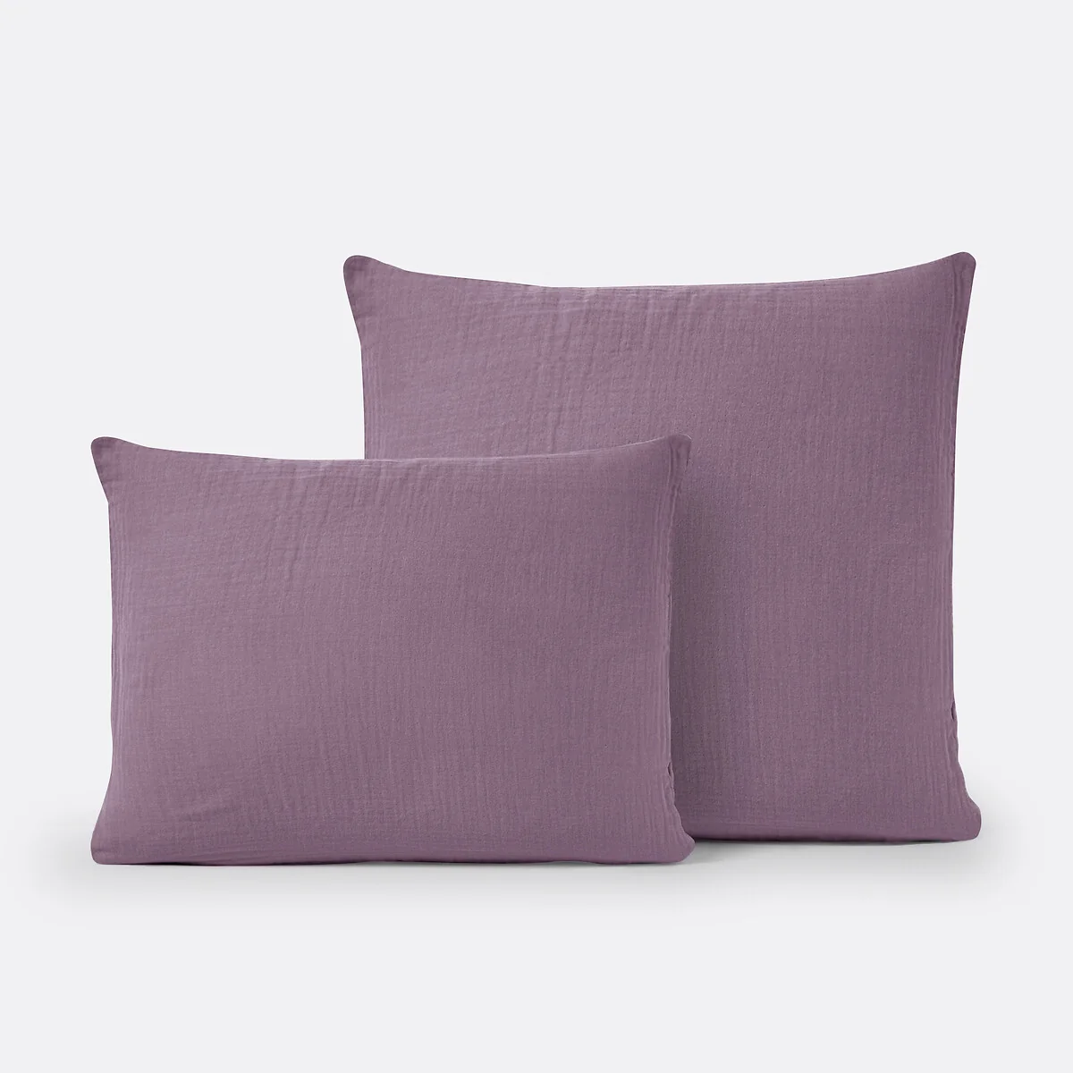 Kumla Plain Cotton Muslin Pillowcase – image 2