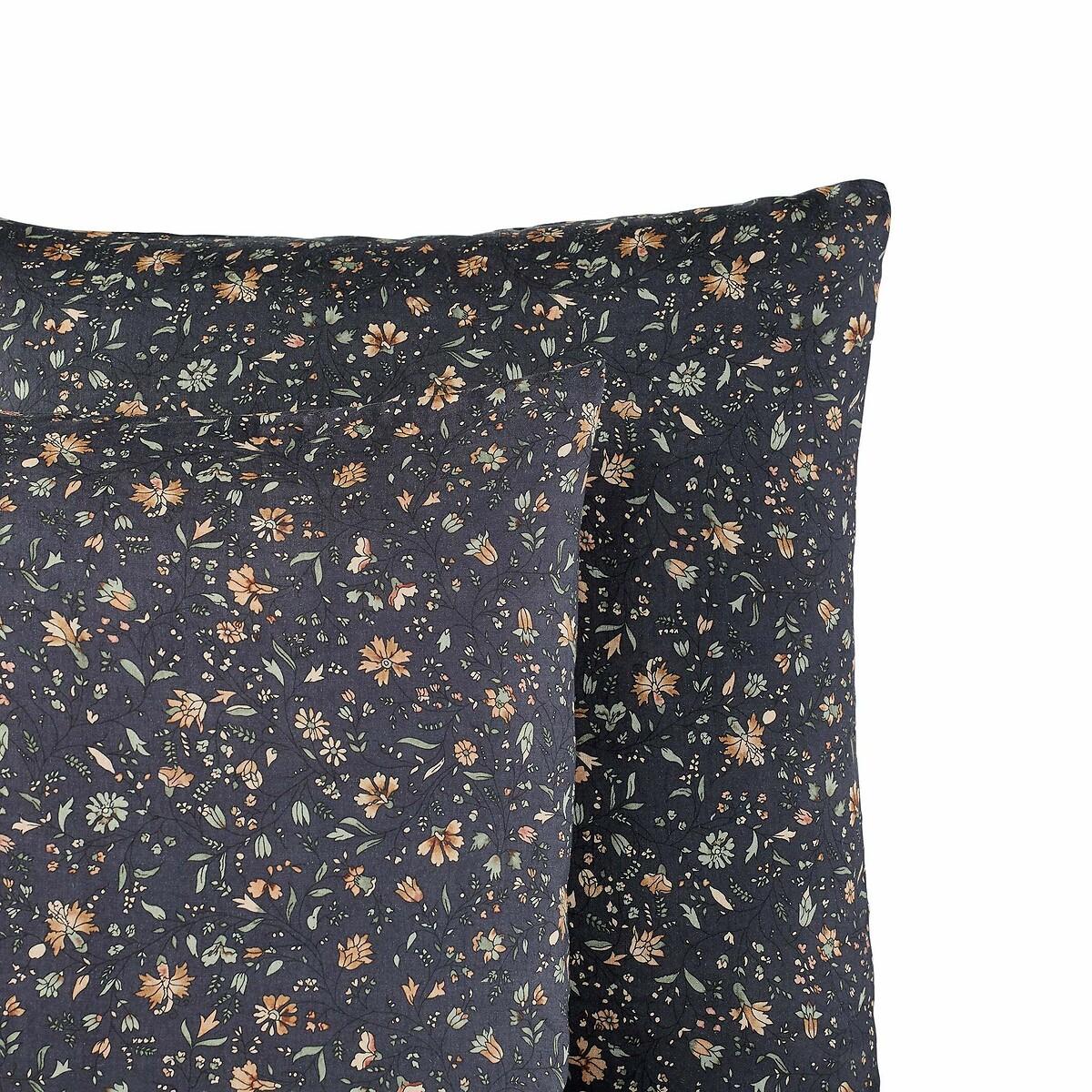 Bohemian Patterned Linen Pillowcase – image 2