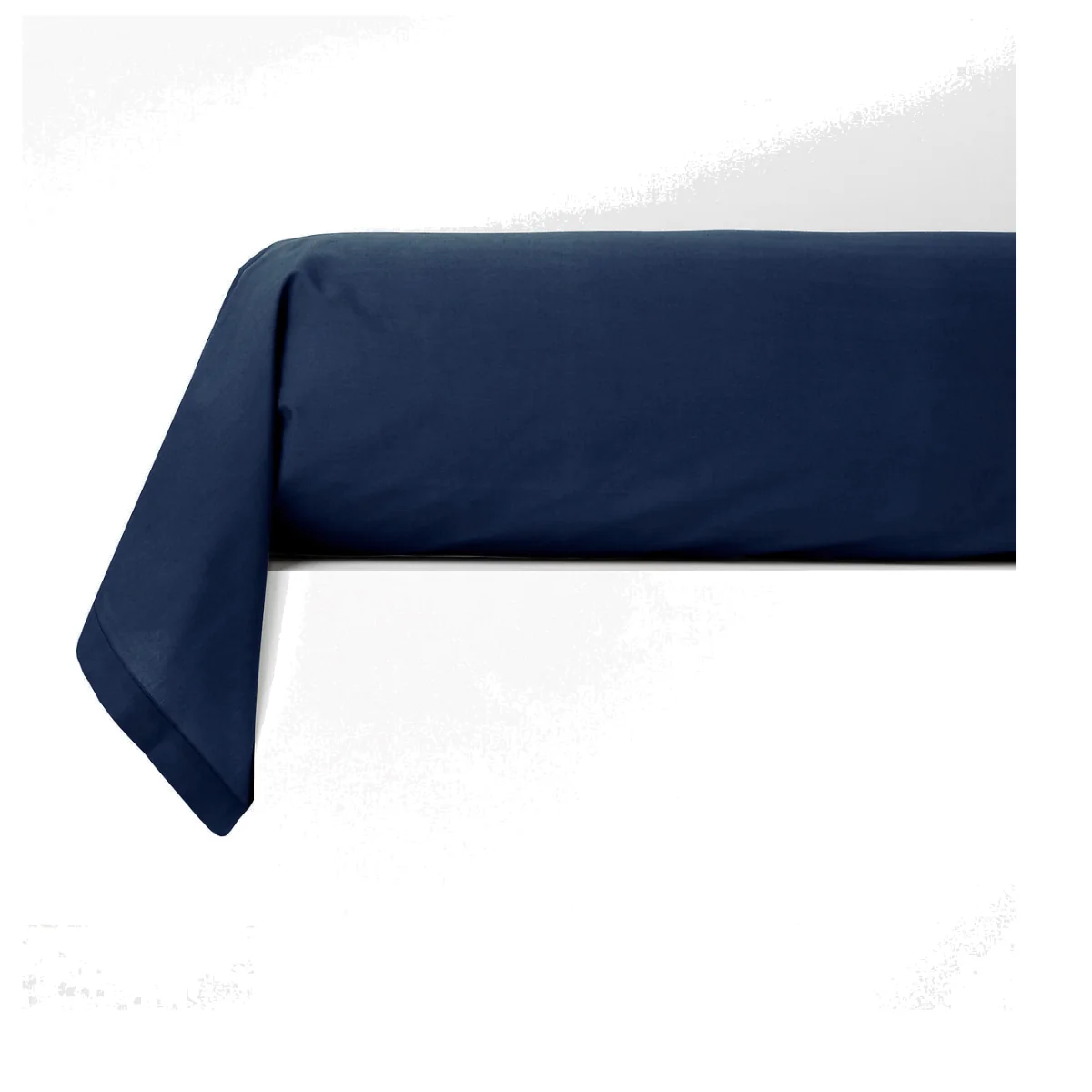 Best Quality Plain 100% Cotton Percale 200 Thread Count Bolster Pillowcase – image 1
