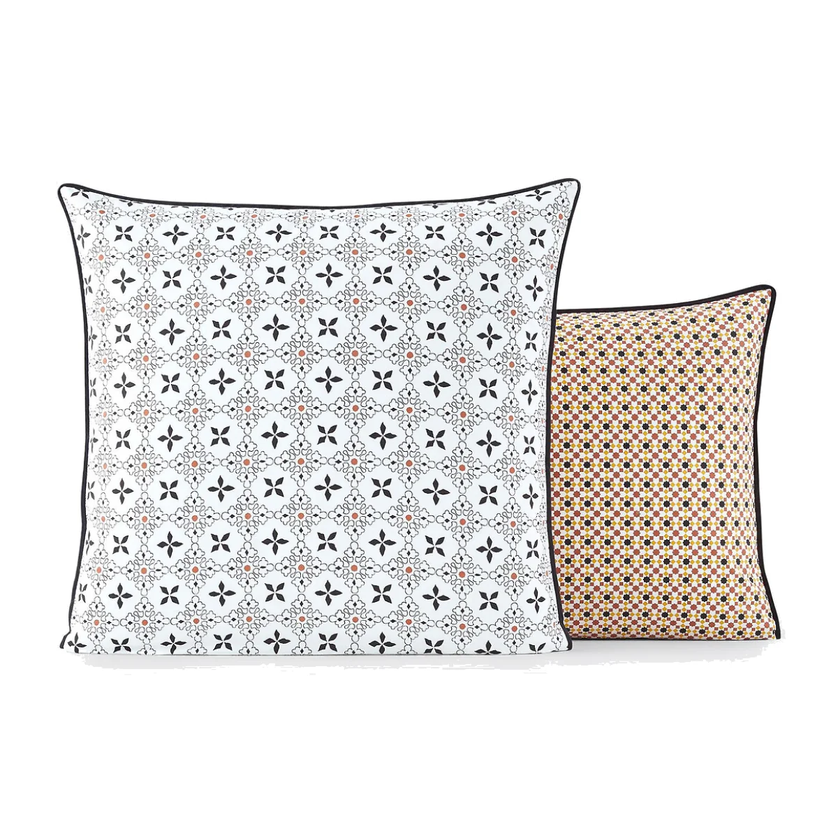 Teyben Tiled Print 100% Cotton Pillowcase – image 1