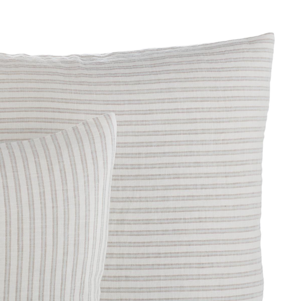 Kalaya Striped 100% Linen Pillowcase – image 2