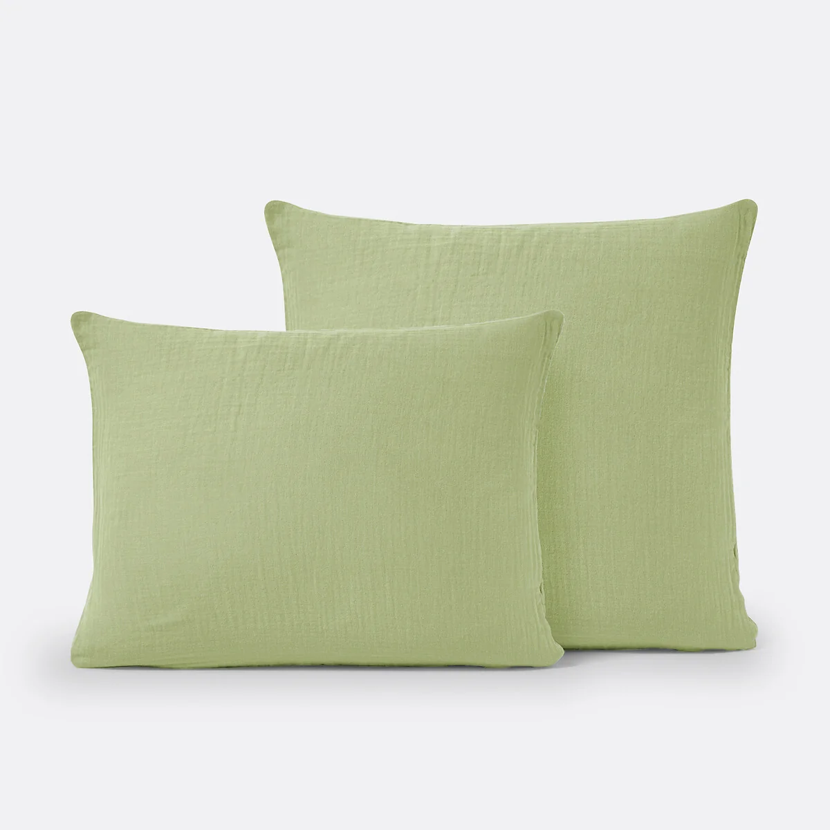 Kumla Plain Cotton Muslin Pillowcase – image 2