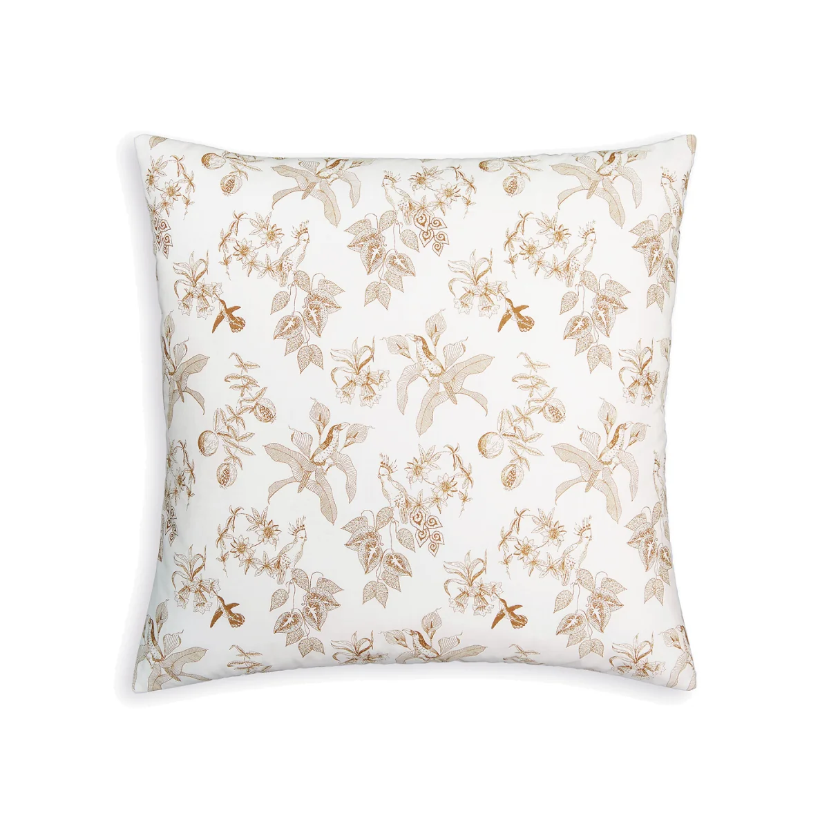 Granadille Quilted Floral 100% Cotton Pillowcase – image 1
