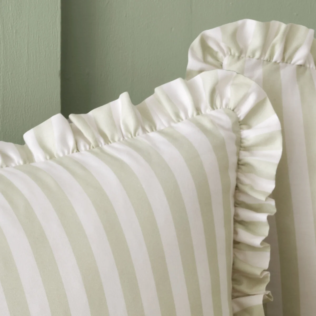Stripe Cotton Pillowcase Pair – image 2