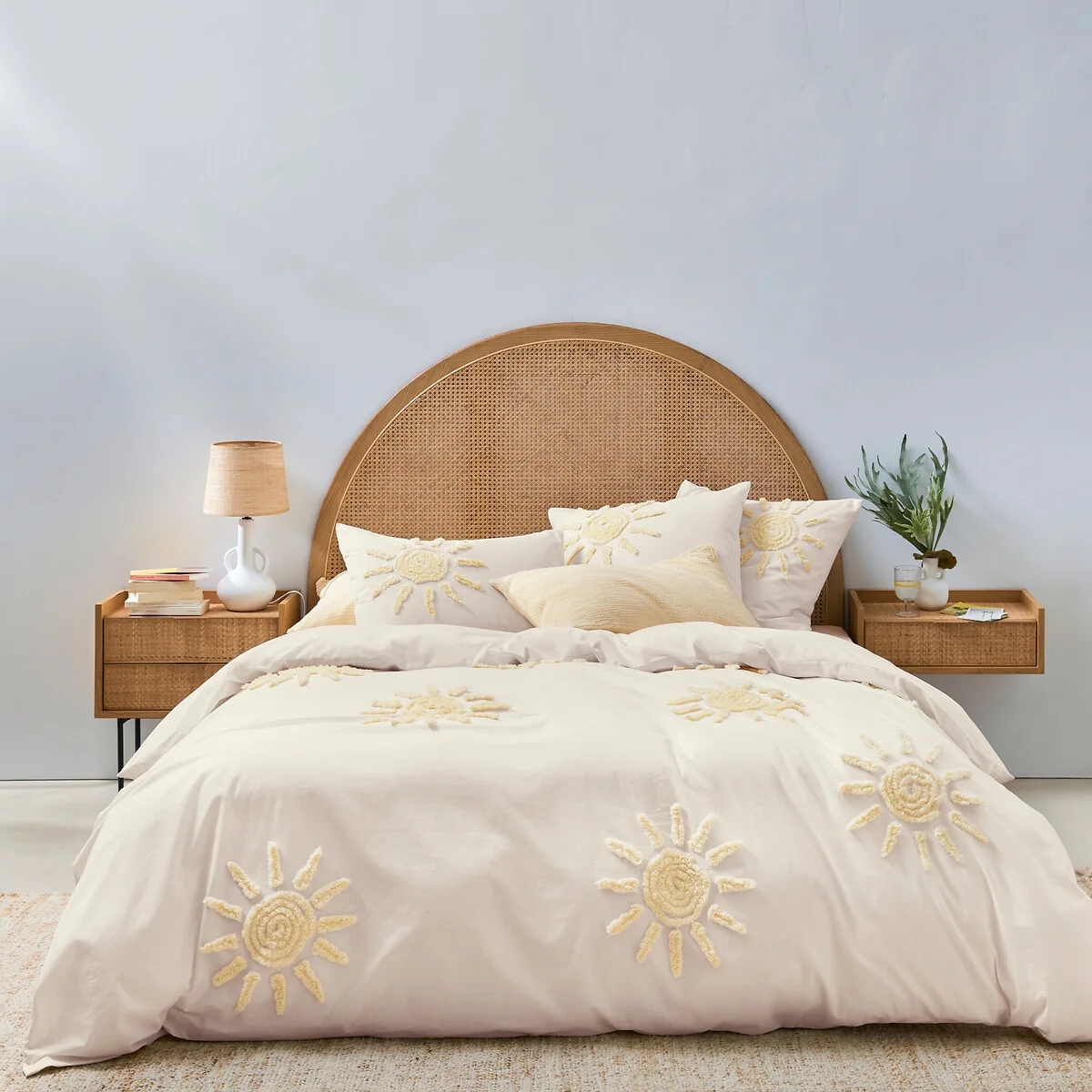 Melenaos Tufted Sun 100% Cotton Pillowcase – image 4