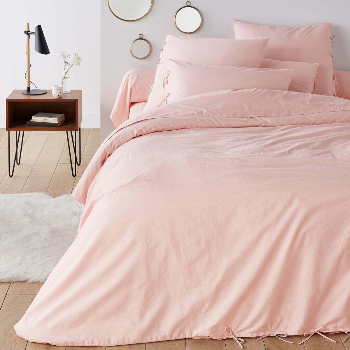 Toscane Bolster Pillowcase in Washed Cotton Percale – image 2
