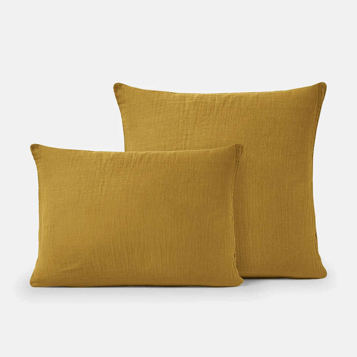 Kumla Plain Cotton Muslin Pillowcase – image 2