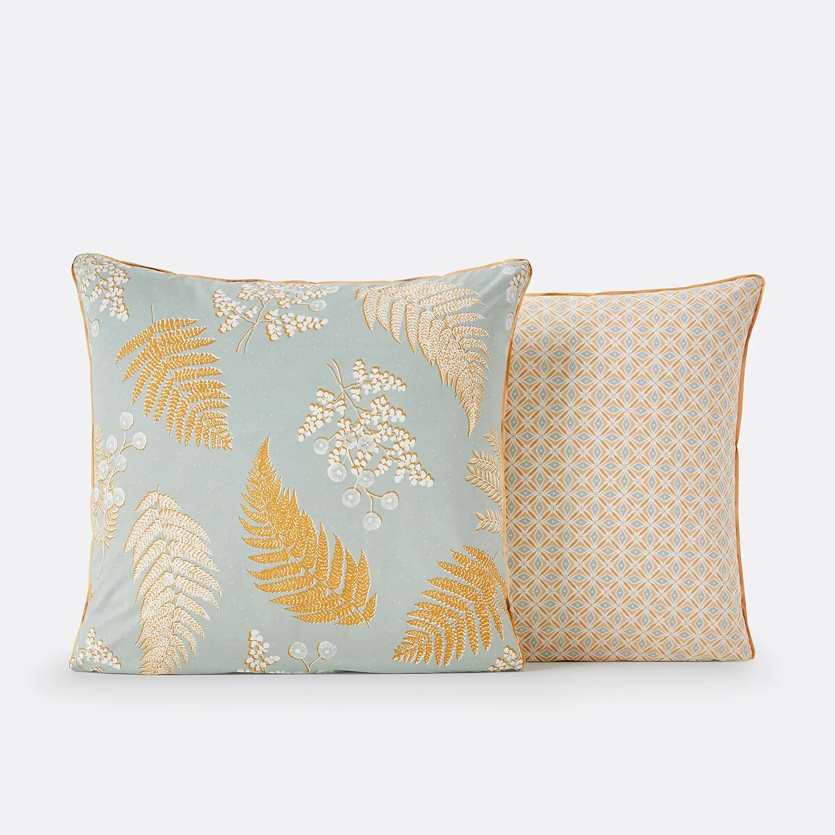 Fougère Floral 100% Cotton Percale 200 Thread Count Pillowcase – image 2
