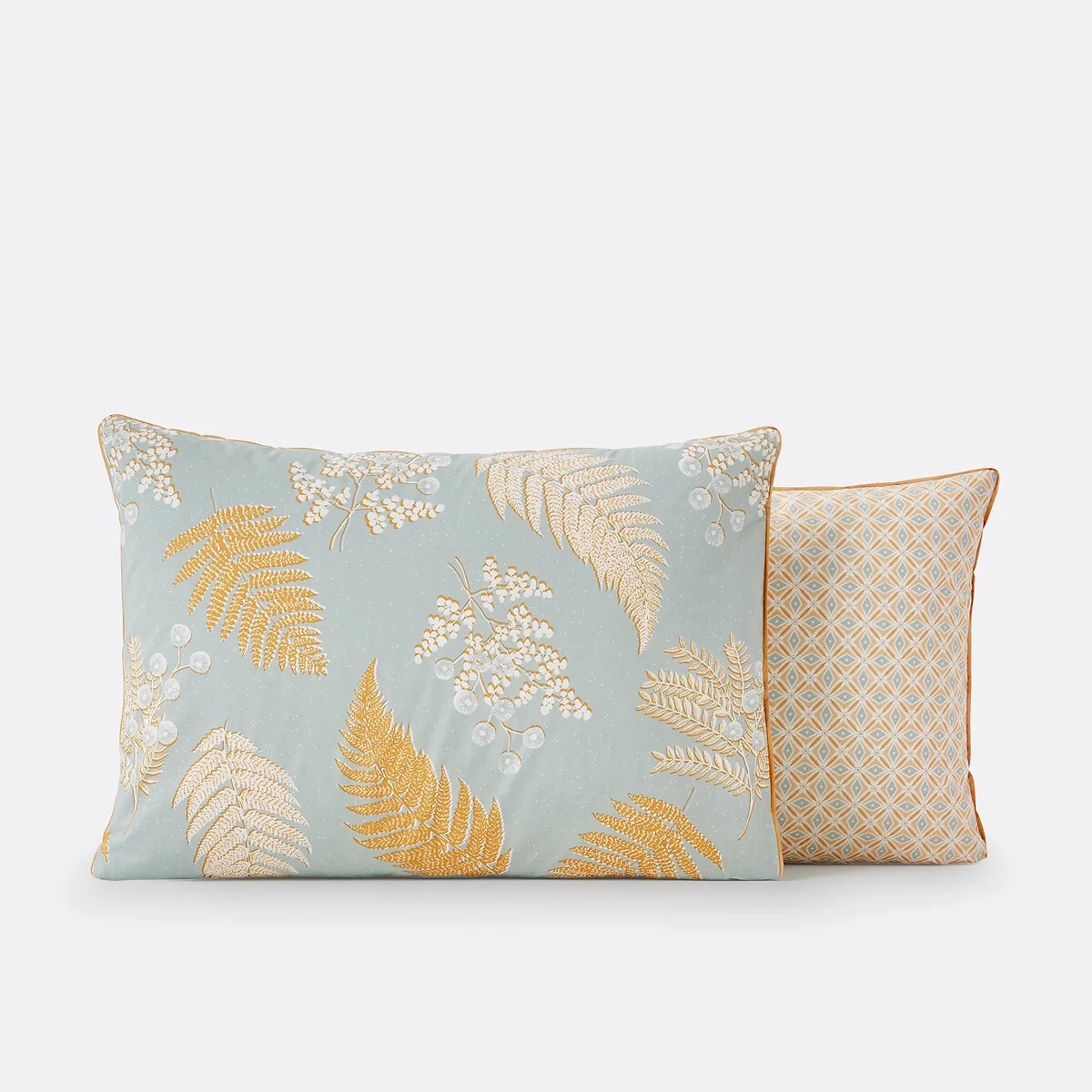 Fougère Floral 100% Cotton Percale 200 Thread Count Pillowcase – image 3