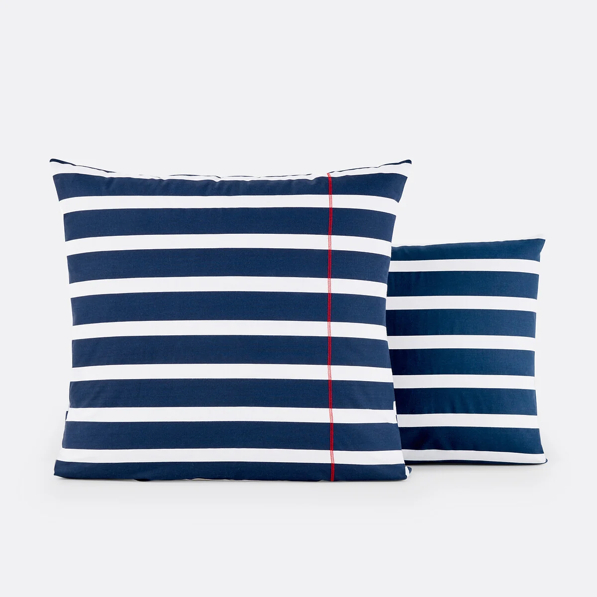 Malo Striped 100% Cotton Pillowcase – image 2