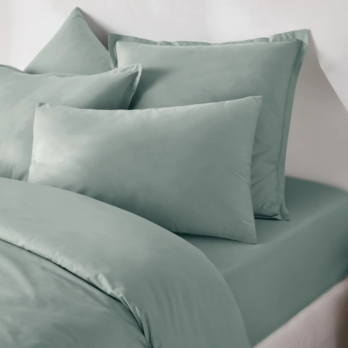 Best Quality Plain 100% Cotton Percale 200 Thread Count Pillowcase – image 4