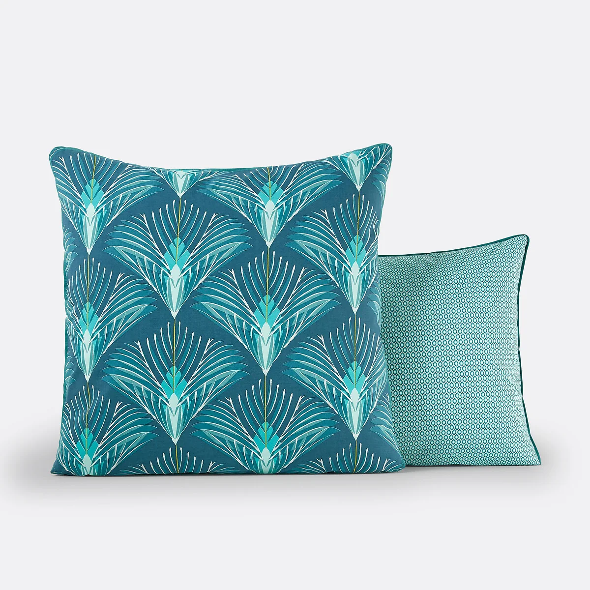 Pampelune Art Deco Fan Cotton Percale 200 Thread Count Pillowcase – image 2