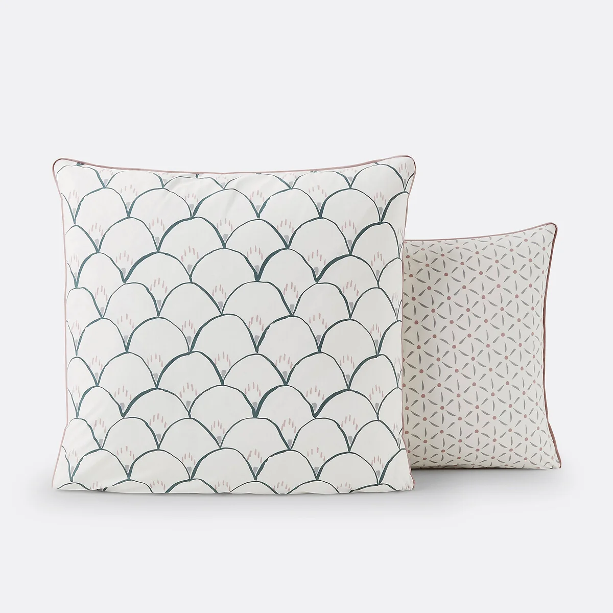 Elka Scales 100% Cotton Percale 200 Thread Count Pillowcase – image 2