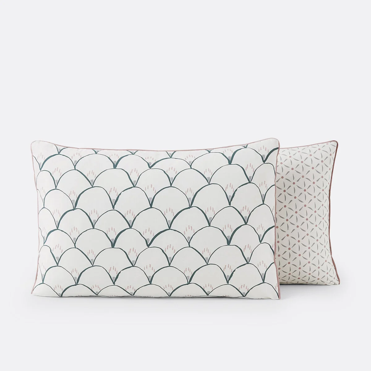 Elka Scales 100% Cotton Percale 200 Thread Count Pillowcase – image 4