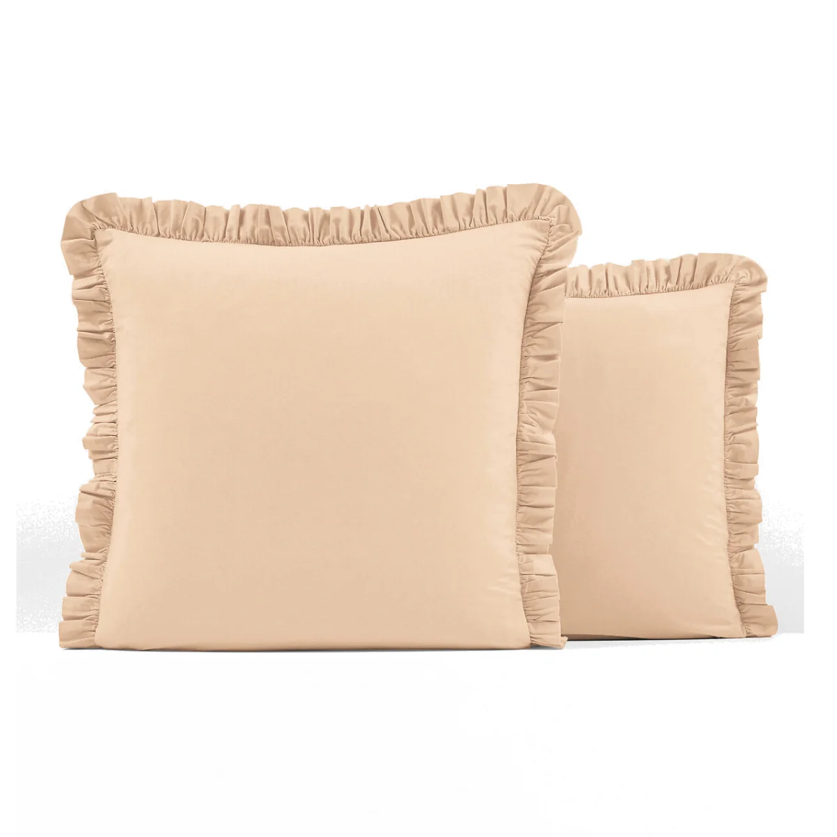 Ruffle 100% Washed Cotton Pillowcase – image 1