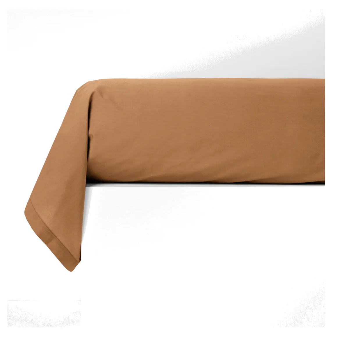Best Quality Plain 100% Cotton Percale 200 Thread Count Bolster Pillowcase – image 1