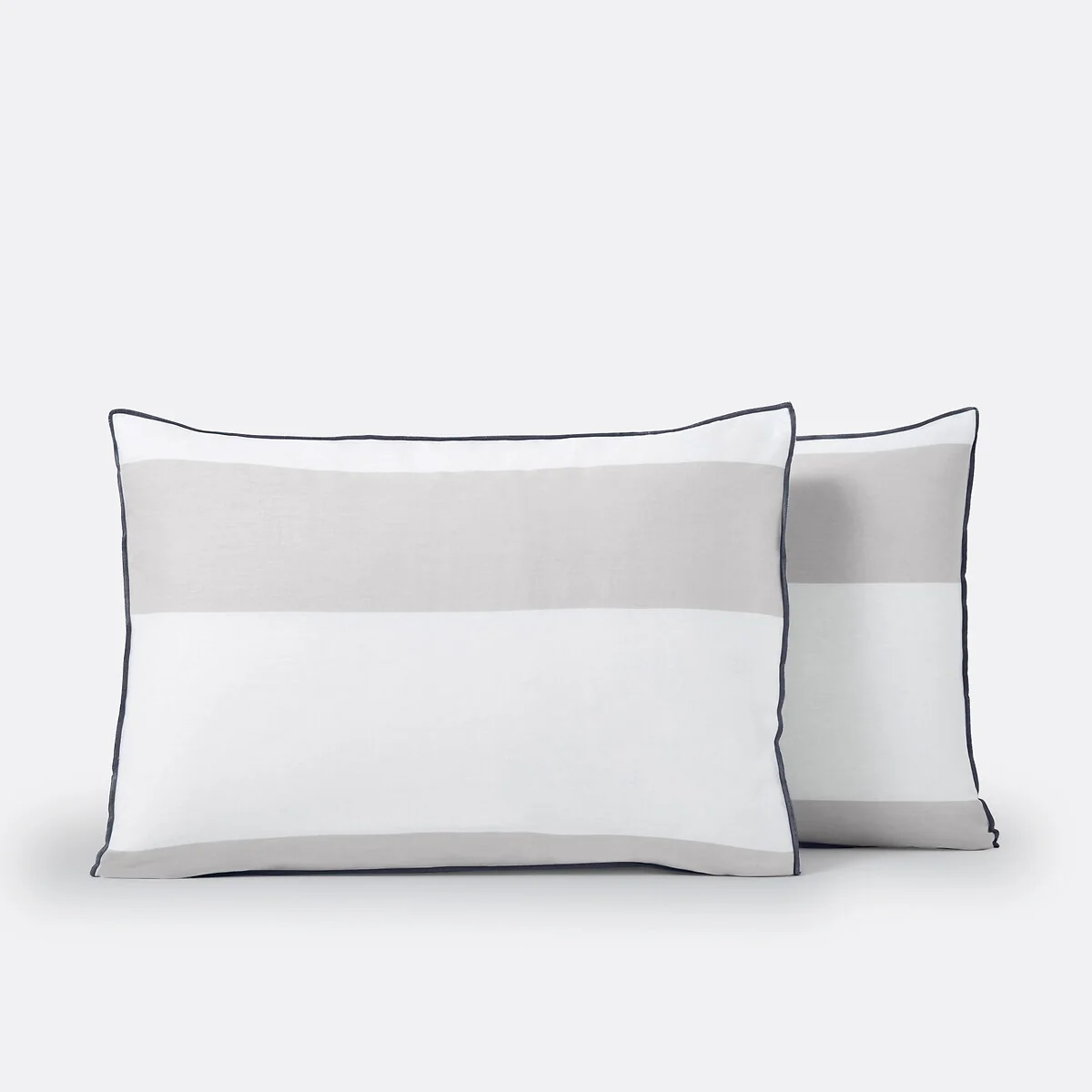 Yacht Striped 100% Cotton Pillowcase – image 4