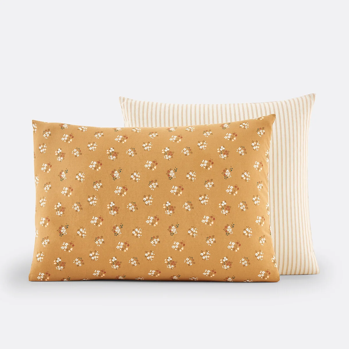 Francine Floral 100% Washed Cotton Pillowcase – image 2