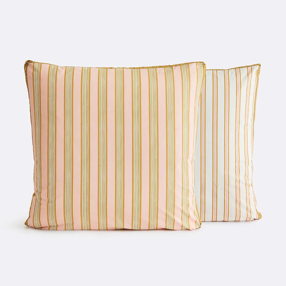 Alison Striped Cotton Percale Pillowcase – image 5