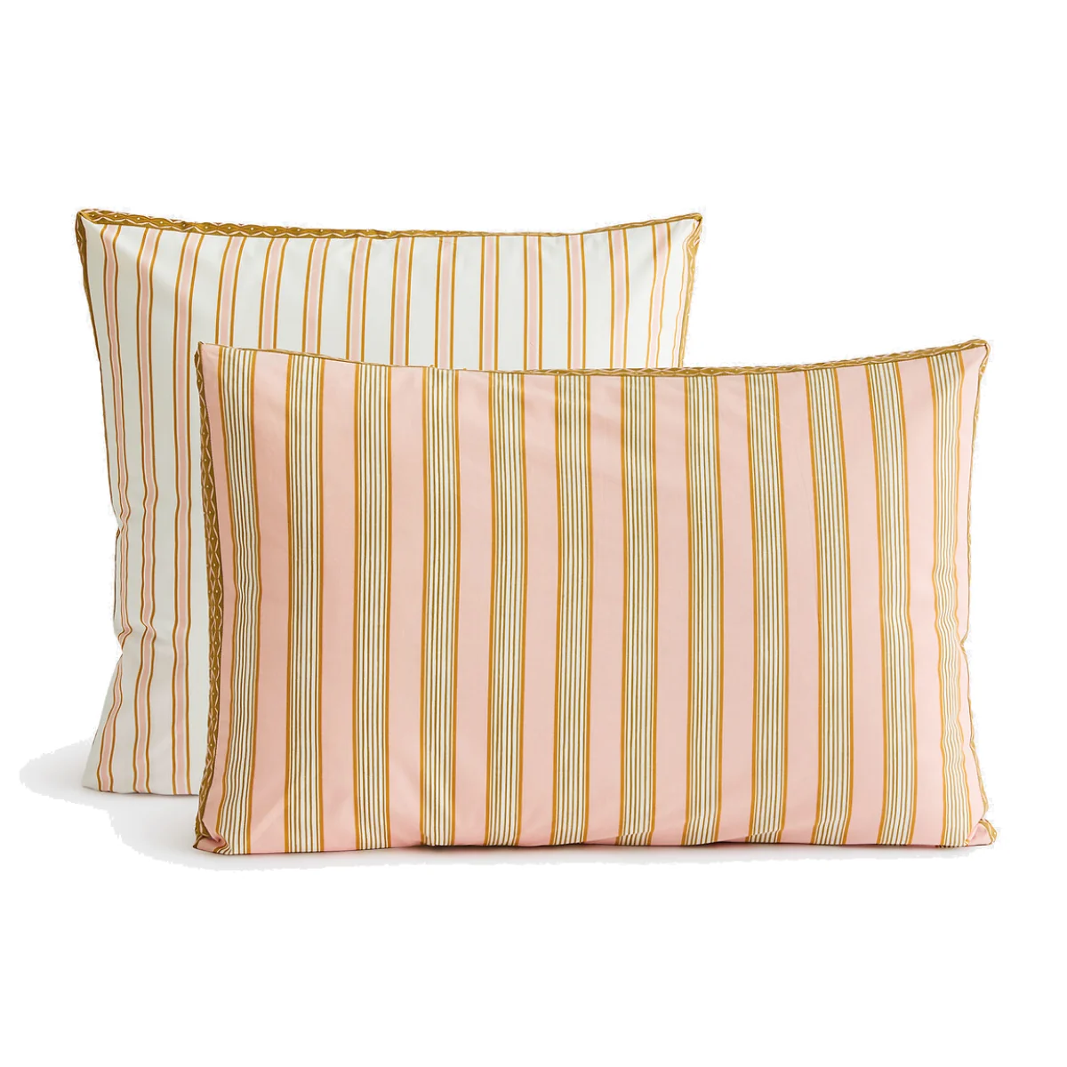 Alison Striped Cotton Percale Pillowcase – image 1