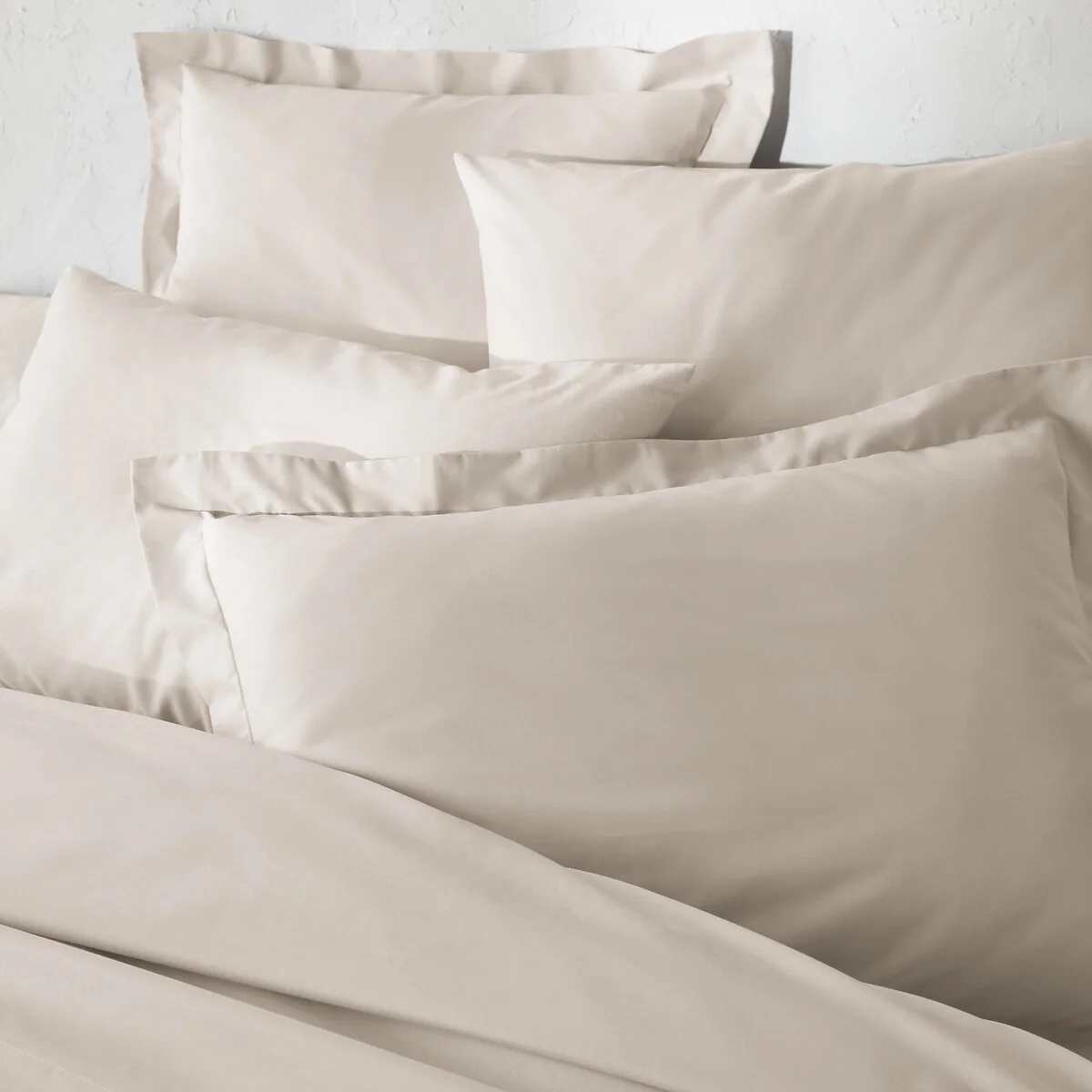 Scenario Plain Polycotton Bolster Pillowcase – image 3