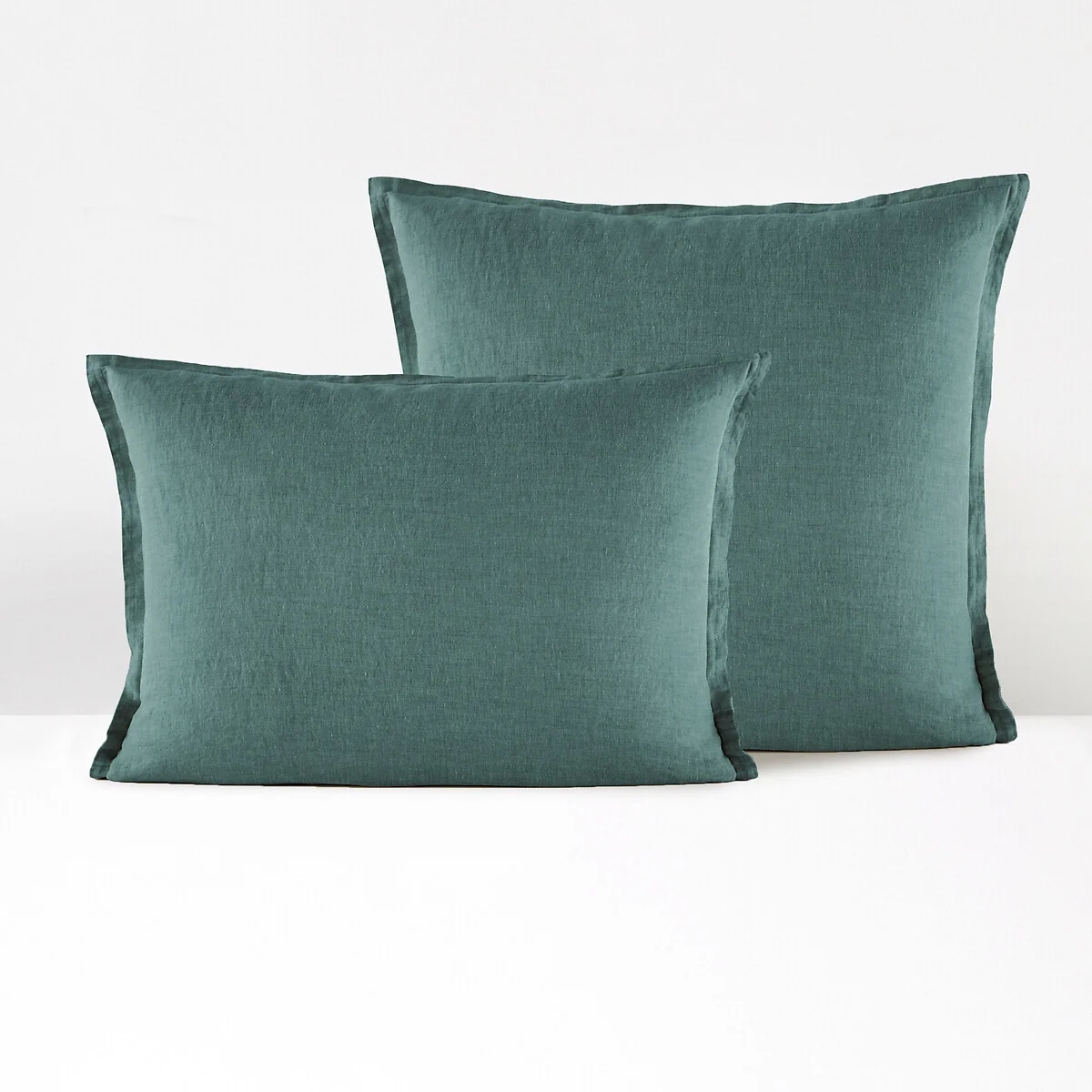 Linot Plain 100% Washed Linen Pillowcase – image 1