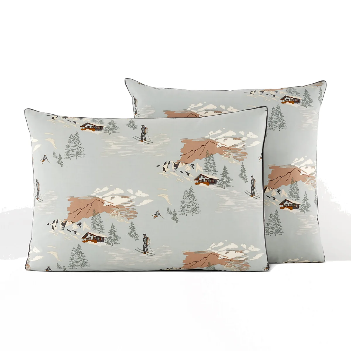 Orvaz 100% Cotton Percale 200 Thread Count Pillowcase – image 1