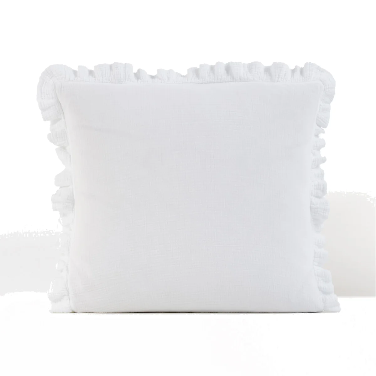 Kumla Plain 100% Cotton Muslin Pillowcase – image 1